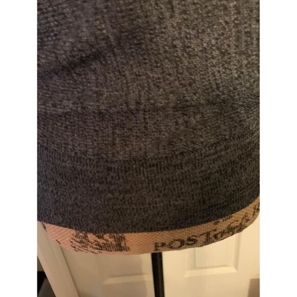 🌸3/$15🌸Charcoal Wide Neck Sweater Elbow Length Sleeves sz S - Picture 3 of 5